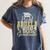 Proud Abuela Of 5th Grade Graduate 2024 Family Graduation Women's Comfort Colors T-Shirt Denim