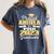 Proud Abuela Class Of 2023 PHD Graduate Doctorate Graduation Women's Comfort Colors T-Shirt Denim