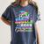 Proud Abuela Of Preschool Graduate 2025 Graduation Women's Comfort Colors T-Shirt Denim