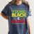 Proud African American Educated Graduation Women's Comfort Colors T-Shirt Denim