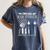 Proud Air Force Brother-In-Law US Air Force Graduation Women's Comfort Colors T-Shirt Denim