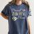 Proud Army Mom Army Graduation Military Mom T-Shirt Women's Comfort Colors T-Shirt Denim