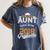 Proud Aunt Of 2018 Graduate Shirt Graduation Grad Class Women's Comfort Colors T-Shirt Denim