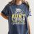 Proud Aunt Of 2024 College Graduate Family 24 Graduation Women's Comfort Colors T-Shirt Denim