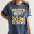 Proud Aunt Of A 2026 Graduate Shirt Class Of 2026 Graduation Women's Comfort Colors T-Shirt Denim