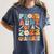 Proud Aunt Of A Class Of 2023 Graduated Graduation Women Women's Comfort Colors T-Shirt Denim