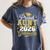 Proud Aunt Of a Class Of 2026 Graduate Senior Graduation Women's Comfort Colors T-Shirt Denim