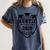 Proud Auntie Of a 2019 Grade Aunt Graduation Women's Comfort Colors T-Shirt Denim