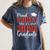 Proud Aunty Of a Class Of 2026 Graduate Senior Graduation Women's Comfort Colors T-Shirt Denim