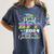 Proud Bff Of PreK School Graduate 2024 Graduation Bff Premium Women's Comfort Colors T-Shirt Denim