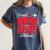 Proud Bonus Dad Of a Class Of 2025 Graduate Graduation Women's Comfort Colors T-Shirt Denim