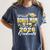 Proud Bonus Mom Of a Class Of 2026 Graduate Graduation 2026 Women's Comfort Colors T-Shirt Denim
