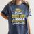 Proud Bonus Mom Of Pre School Graduate 2024 Graduation Bonus Women's Comfort Colors T-Shirt Denim