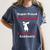 Proud Boyfriend Of 2018 Graduate Dabbing Graduation Women's Comfort Colors T-Shirt Denim