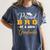 Proud Bro Of A Class Of 2024 Graduate Senior Graduation Women's Comfort Colors T-Shirt Denim