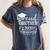 Proud Brother Of a 2020 Graduate Graduation Class Women's Comfort Colors T-Shirt Denim