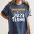 Proud Brother Of a 2021 Senior Shirt Graduation Women's Comfort Colors T-Shirt Denim