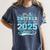 Proud Brother Of a 2025 Senior Graduate Graduation Women's Comfort Colors T-Shirt Denim