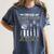 Proud Coast Guard Aunt US Coast Guard Graduation Aunt Women's Comfort Colors T-Shirt Denim
