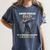 Proud Dad Of 2018 Graduate Dabbing Graduation Senior Shirt Women's Comfort Colors T-Shirt Denim