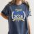 Proud Dad Of A 2018 Graduate Shirt Graduation Grad Women's Comfort Colors T-Shirt Denim