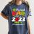 Proud Dad Of 2023 Pre K Graduate Graduation Women's Comfort Colors T-Shirt Denim