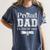Proud Dad Of 2024 Graduate Father Senior 24 Graduation Women's Comfort Colors T-Shirt Denim