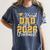 Proud Dad Of A 2026 Graduate Senior Graduation Class Of 2026 Women's Comfort Colors T-Shirt Denim