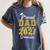 Proud Dad Of a Class Of 2021 Graduate Graduation Senior 2021 Women's Comfort Colors T-Shirt Denim