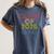 Proud Dad Of A Class Of 2026 Graduate Senior Graduation Women's Comfort Colors T-Shirt Denim