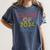 Proud Dad Of A Class Of 2034 Graduate Senior Graduation Women's Comfort Colors T-Shirt Denim