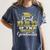 Proud Dad Of Two 2025 Graduates Graduation Family Women's Comfort Colors T-Shirt Denim