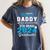 Proud Daddy Of 5th Grade Graduate 2024 Family Graduation Women's Comfort Colors T-Shirt Denim
