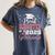 Proud Daughter Of 2025 College Graduate Family Graduation Women's Comfort Colors T-Shirt Denim
