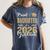 Proud Daughter Of a Class Of 2026 Graduate For Graduation Women's Comfort Colors T-Shirt Denim