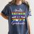 Proud Father Of 2023 Graduate Class 2023 Graduation Family Women's Comfort Colors T-Shirt Denim