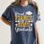 Proud Fiance Of A 2025 Graduate Fiance Graduation 2025 Senio Women's Comfort Colors T-Shirt Denim