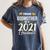 Proud Godmother Of A 2021 Graduate Graduation Clothes MBA Women's Comfort Colors T-Shirt Denim