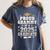 Proud Grammy Of A Class Of 2025 Graduate Senior Graduation Women's Comfort Colors T-Shirt Denim