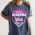 Proud Grandma Of a 2018 Grad Graduation Family Women's Comfort Colors T-Shirt Denim