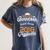 Proud Grandma Of A 2018 Graduate Shirt Graduation Grad Class Women's Comfort Colors T-Shirt Denim