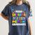 Proud GRANDMA Of a 2025 PRE-K Graduate -Graduation Women's Comfort Colors T-Shirt Denim