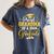 Proud Grandma Of A Class Of 2026 Graduate Senior Graduation Women's Comfort Colors T-Shirt Denim