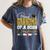 Proud Grandma Of Senior 2026 Graduate Family Graduation 2026 Women's Comfort Colors T-Shirt Denim