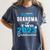 Proud Grandma Of Two 2023 Graduate Class 2023 Graduation Women's Comfort Colors T-Shirt Denim