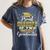 Proud Grandpa Of Two 2025 Graduates Graduation Family Women's Comfort Colors T-Shirt Denim