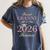 Proud Granny Of A 2026 Senior Graduate Graduation Women's Comfort Colors T-Shirt Denim