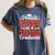 Proud Granny Of A Class Of 2026 Graduate Senior Graduation Women's Comfort Colors T-Shirt Denim