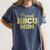 Proud HBCU Mom Graduation College Women's Comfort Colors T-Shirt Denim