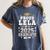 Proud Lela Of A Class Of 2025 Graduate Senior Graduation Women's Comfort Colors T-Shirt Denim
